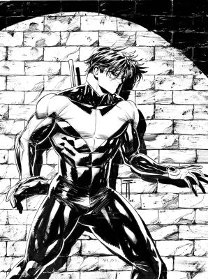 Serg Acuna | Nightwing Illustration 3 | Kirby’s Comic Art