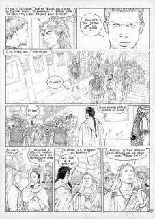 Delaby | Murena, planche n°42 Ã  l’encre de Chine de l’ép… | Banque Dessinée