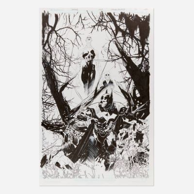 Dan Mora | Batman Offworld #6 Cover Original Art (DC Comics, 2025) | Landry Pop Auctions