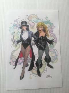 Travis Charest - travis charest black canary/zattana commission