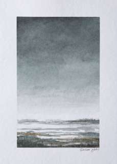 Barbara Baldi - Illustrazione Originale "Temporali Estivi" - acquerello - 25x35 cm - Loose page (2019) | Catawiki