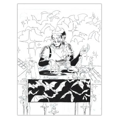 Martin Robic | Une Fête Sans Fin - Page originale 36 | Achetez de l’Art