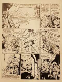 Crisse, Didier - Planche originale - L’Épée de Cristal - (1991) | Catawiki