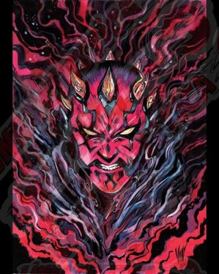 Sketch Darth Maul