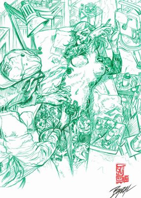 The Artist Rhino – Kim Jung Gi Tribute | Corner4art