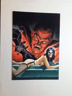 Vampirissimo n. 34 - original cover "I Mostri Sotterranei" - Loose page - (1977) | Catawiki