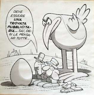 Jacovitti - Illustrazione originale - Loose page - (1969) | Catawiki