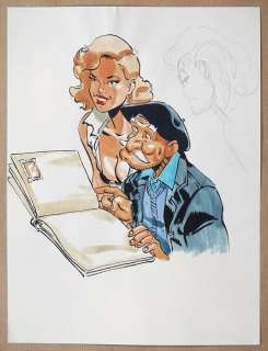 Meynet - Dessin original couleur - Fanfoué | Catawiki