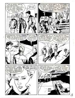 Julia n. 89 - Tavola Originale "un mondo di pugni" - Loose page - First edition - (2006) | Catawiki