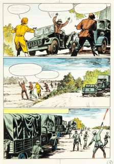 Mieczysław Wiśniewski (Rysownik) (1925 - 2006) | Mieczysław Wiśniewski (rysownik) | "Kapitan Kloss. Noc w szpitalu" - plansza nr 3, 1973 | Desa Unicum