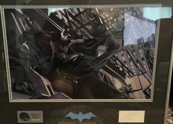 Batman War On Crime Signature Print Series Alex Ross (DC) Framed (386/1250) COA | eBay US (Buy It Now)