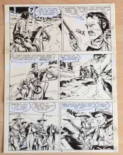 Tex n. 146 - Giovanni Ticci - Tavola originale "Terra promessa" - Loose page - (1972) | Catawiki