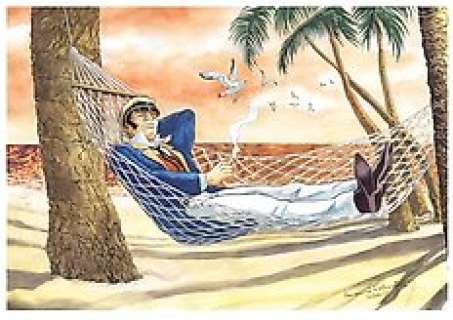 Corto Maltese - B. Delvecchio - dedicated to Corto - illustrazione originale - Loose page