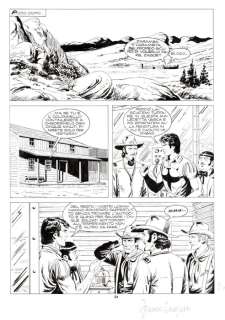 Zagor Zenith n. 391 - 2 Tavole Originali "dimensione allucinante" - Loose page - First edition - (1993) | Catawiki