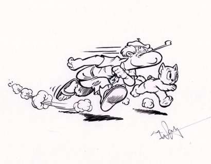 Raymakers, Wil - Originele cover - Bommel en Tom Poes - Avonturen van Tom Poes 12 - (2008)