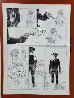 Trent T5 - Planche originale (p.3) + crayonné - Will Bill - (1996) | Catawiki