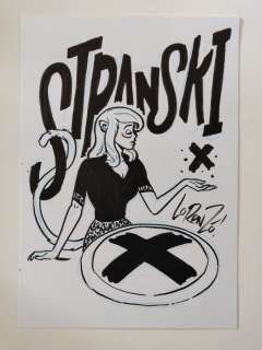 Stranski - Stranski Original Sketch by Lorenzo Etherington - Loose page - Original Art | Catawiki