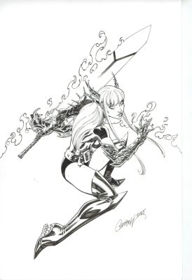 J.Scott Campbell | Magik # 5 | More Great Art