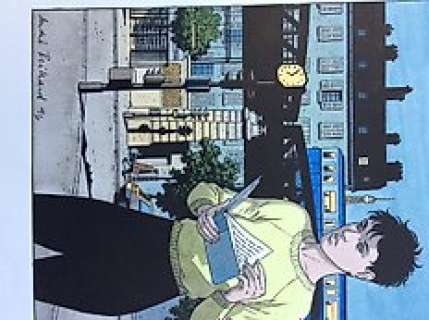 Juillard, André | Original drawing in coloring  - (1993) | Catawiki