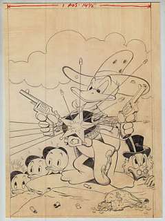 DONALD DUCK FOUR COLOR Issue #199 Commissioned Art | ComicConnect