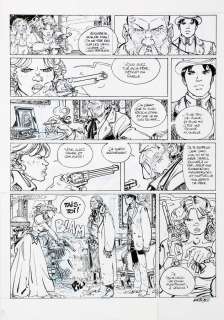 Mezzomo - Ethan Ringler, planche n°35 Ã  l‘encre de Chine e…