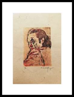 Emma Wildfang - JOKER (Joaquin Phoenix) - Loose page - Linocut printing by hand on 30g handmade Kahari paper - (2020) | Catawiki