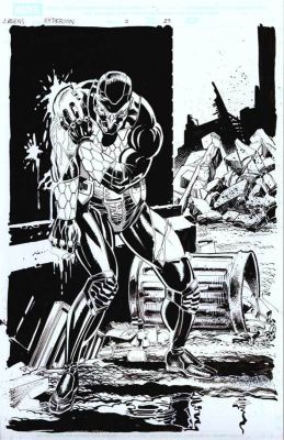Dan Jurgens & Klaus Janson | Hyperion #2 p.23 | Essential Sequential