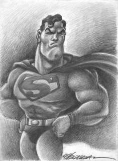 Superman - Original Drawing - Joan Vizcarra - Loose page - Pencil Art | Catawiki