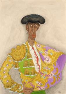 Albert Dubout - Le Matador