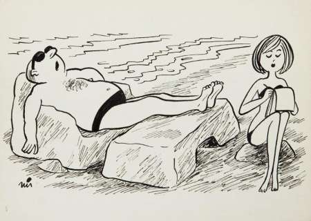 Gwidon Miklaszewski (1912 - 1999) | Gwidon Miklaszewski | "Proszę pisać: Kochana Żono, potwierdzam odbiór Twego pisma z dnia", lata 80 XX w. | Desa Unicum