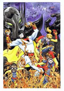 Jill Thompson - Future Quest Presents (DC Comics) issue #03 (Cover B)