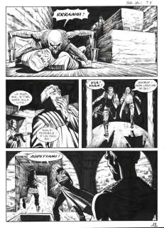 Dampyr n. 169 - 3 Tavola Originale "la tomba del re scorpione " - Loose page - First edition - (2014) | Catawiki