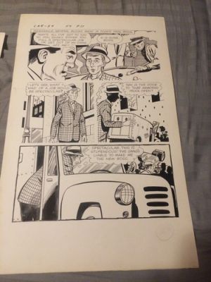 CAR 54 #5 original art WHERE ARE YOU? 1963 KEYSTONE COPS! ARMORED CAR, billiards | eBay US (Buy It Now)