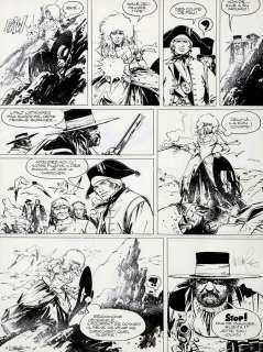 Vance | Bruce J. Hawker, planche n°9 Ã  l’encre de Chine … | Banque Dessinée