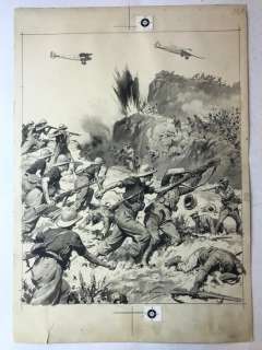 Achille Beltrame - I Militi della Divisione XXVIII Ottobre al passo di Uarieu - Loose page - First edition - (1936) | Catawiki