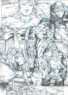 Hulk - Original Page 8 - Sergi Domenech - Original Art - (2016) | Catawiki