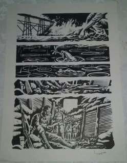 Kriek, Erik - Originele pagina - Dans les pins - 5 balades meurtrières - (2016) | Catawiki