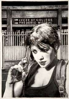 Claeys - Encre de Chine et crayon pour cette charmante nouvelle recrue de