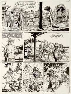 Hermann | Comanche - Les guerriers du désespoir Encre de Chine pour la planche | Millon