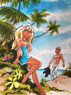 Dany - Dessin original couleur - Olivier Rameau et Colombe | Catawiki