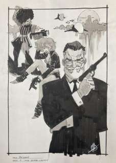 BIG GAME ISSUE 1 COVER LAYOUT N°1 ORIGINAL BY MATTEO SCALERA | Pulp’s