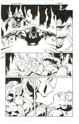 Ruairí Coleman | Iron & Frost Issue 1 Page 13 | Geoff M Art Sales