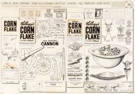 Jaffee, Al | Al Jaffee Humbug #1 Double-Page 14-15 Cereal Box Illustrations Original Art (Humbug Publications, 1957).... | Heritage