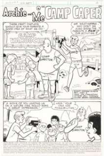 Goldberg, Stan - Stan Goldberg, Joe Edwards, and others Archie and Me #122 Complete Issue Original Art Group of 24 (Archie, 1980).... (Total: 24 Original Art)