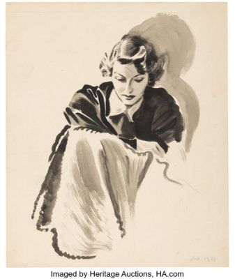 David Wright - Esmé Illustration Original Art (1937). | Heritage