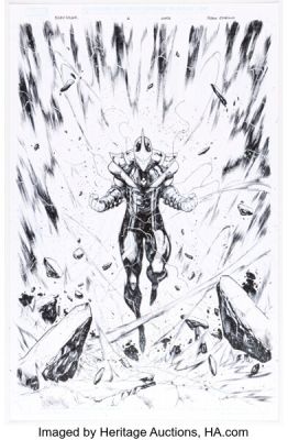 Iban Coello Darkhawk #1 Cover Original Art (Marvel, 2021). | Heritage