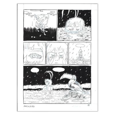 Martin Robic | Une Fête Sans Fin - Page originale 134 | Achetez de l’Art