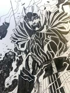 Bernard Chang | POWER MAN:TIMELESS #1 page11 original art | Bernard Chang