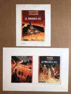 Marchand, Bruno - 3x Dessin original couleur - Little Nemo T2 - Le Mauvais Roi - (1998) | Catawiki