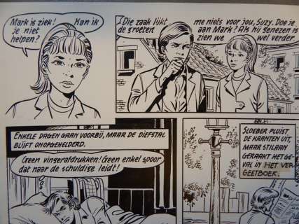 Sloeber 2 - Originele pagina (p.5) - De Zilveren Adelaar - (1976) | Catawiki